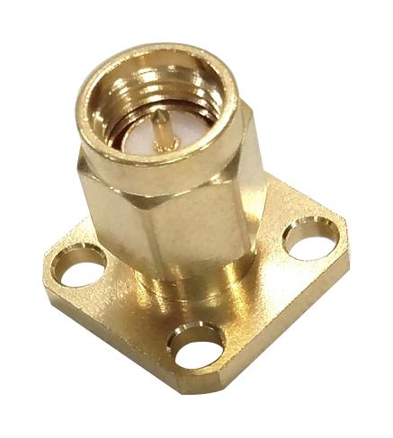 Multicomp Series RF Connectors: Straight SMA Square Flange Mount Receptacle MC002941