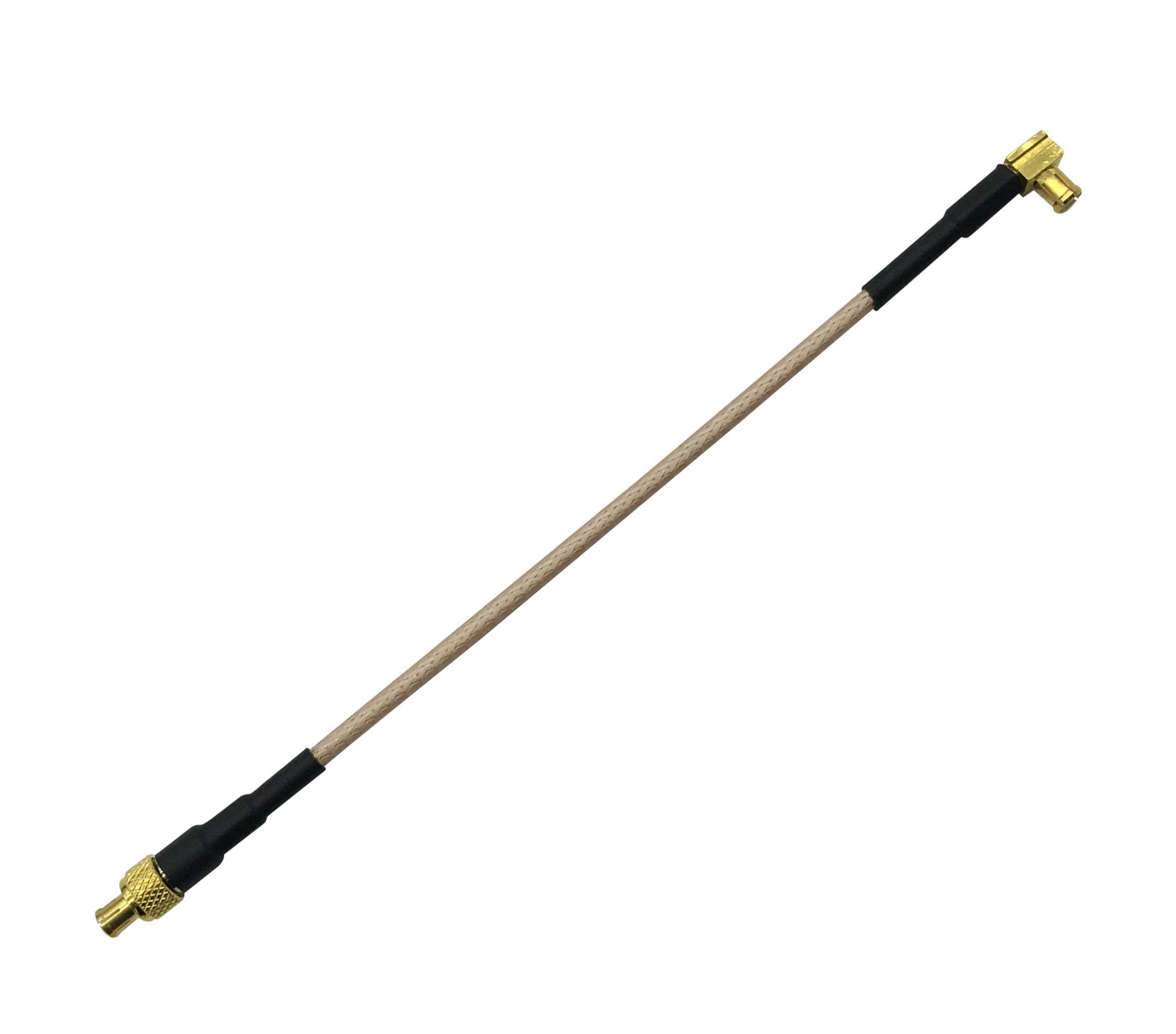Multicomp Series RF Cable Assembly: MCX R/A Plug Straight Plug MC002986
