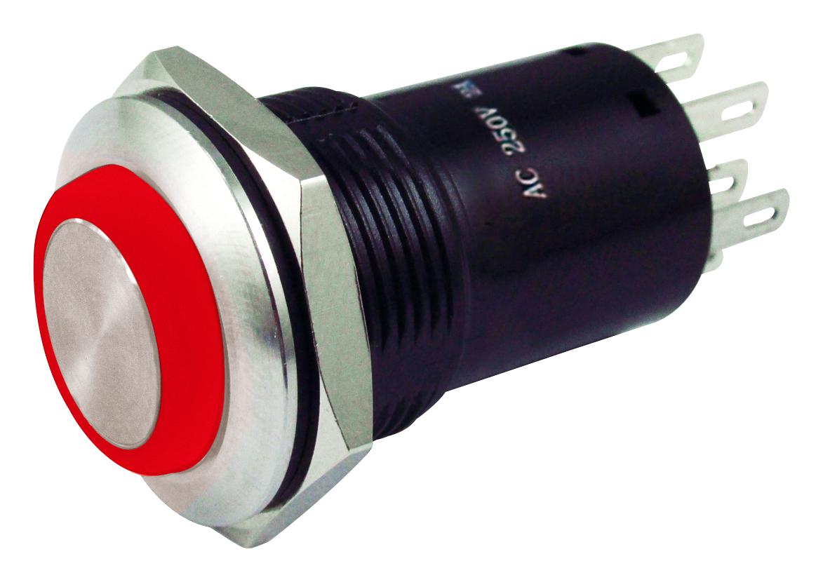 Buy Multicomp Vandal Resistant Illuminated Switch Part Number MC010937 Online