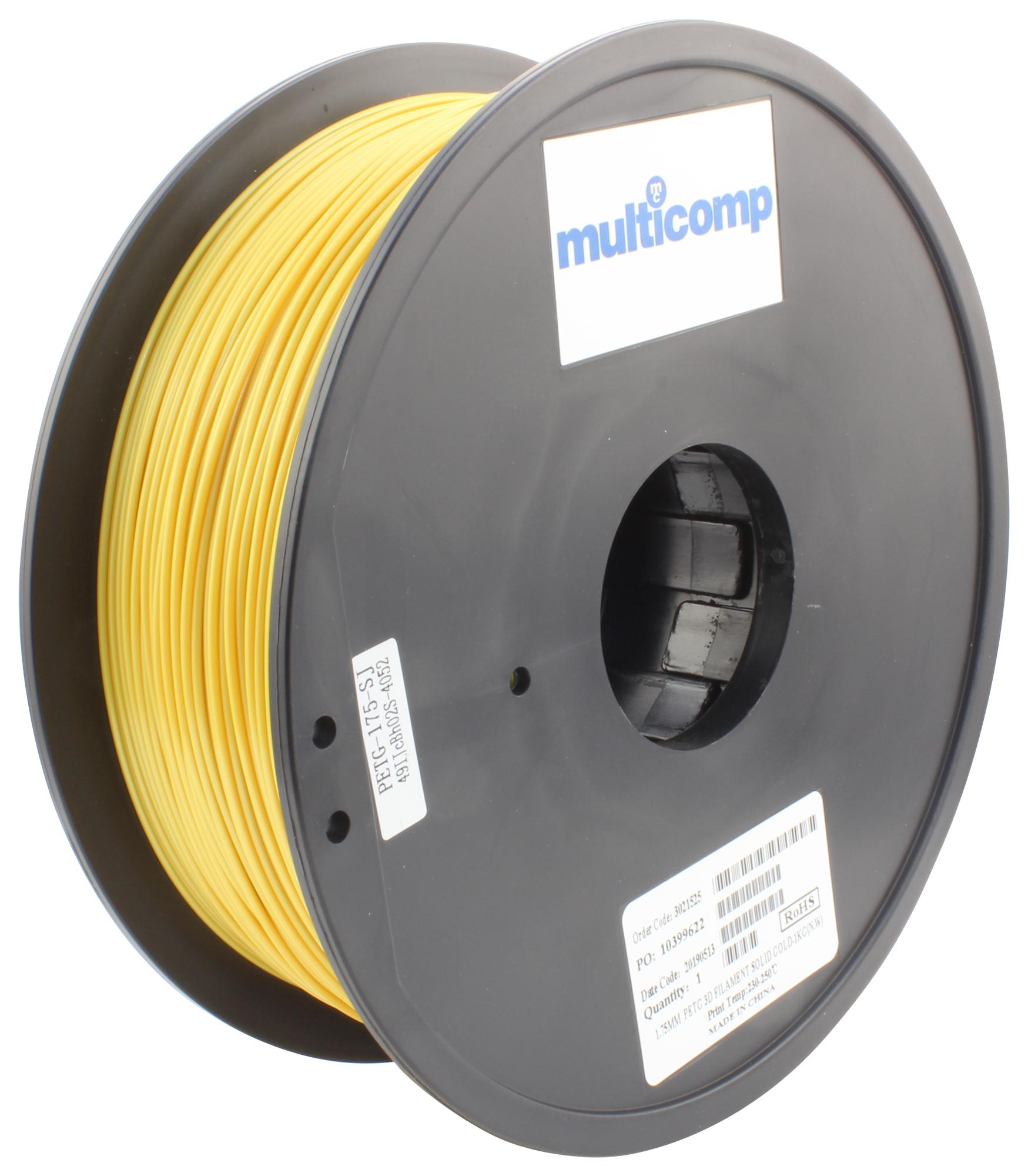 Premier Series PETG 3D Filament: MC011471