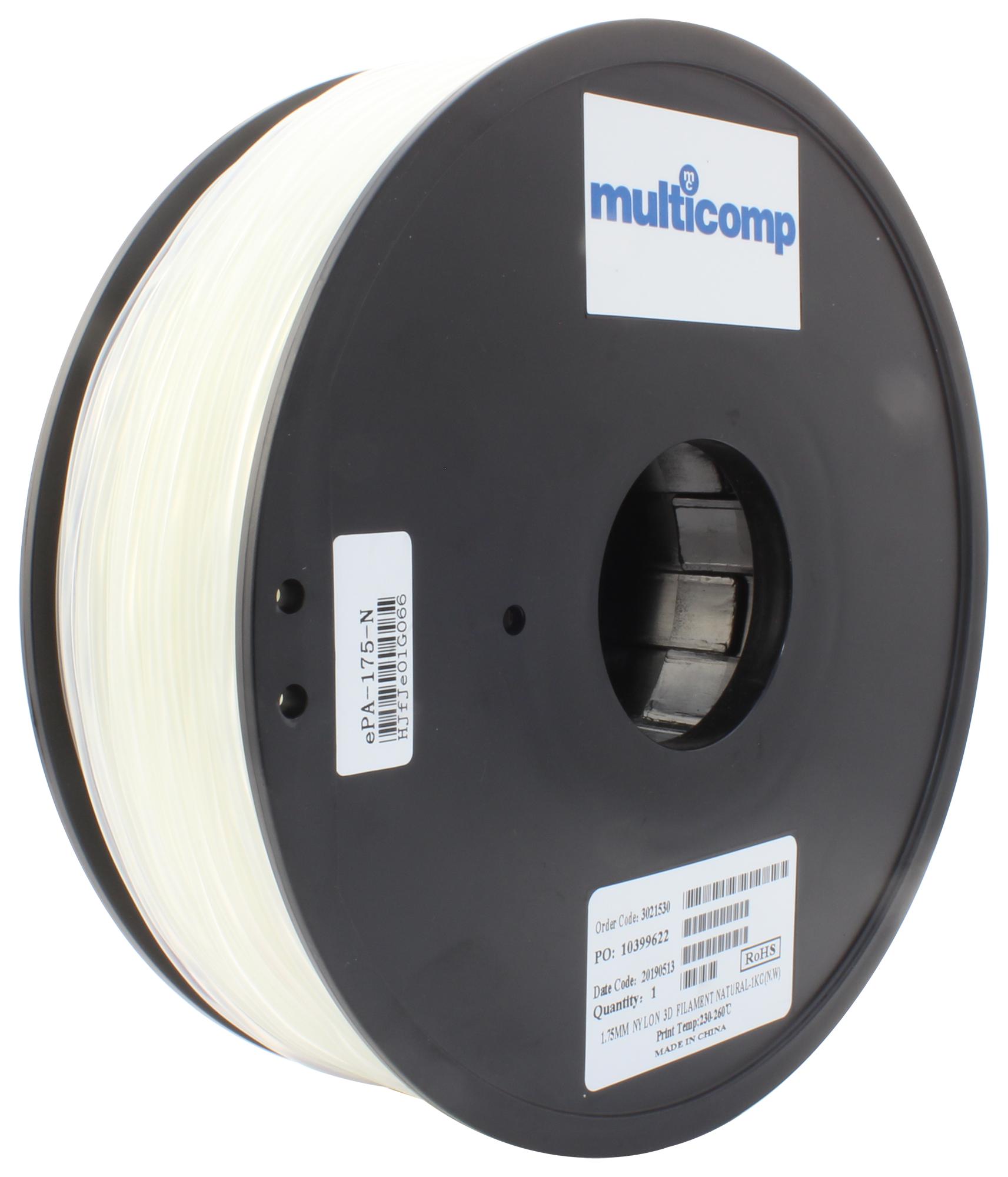 Buy Multicomp Nylon Filament Part Number MC011476 Online