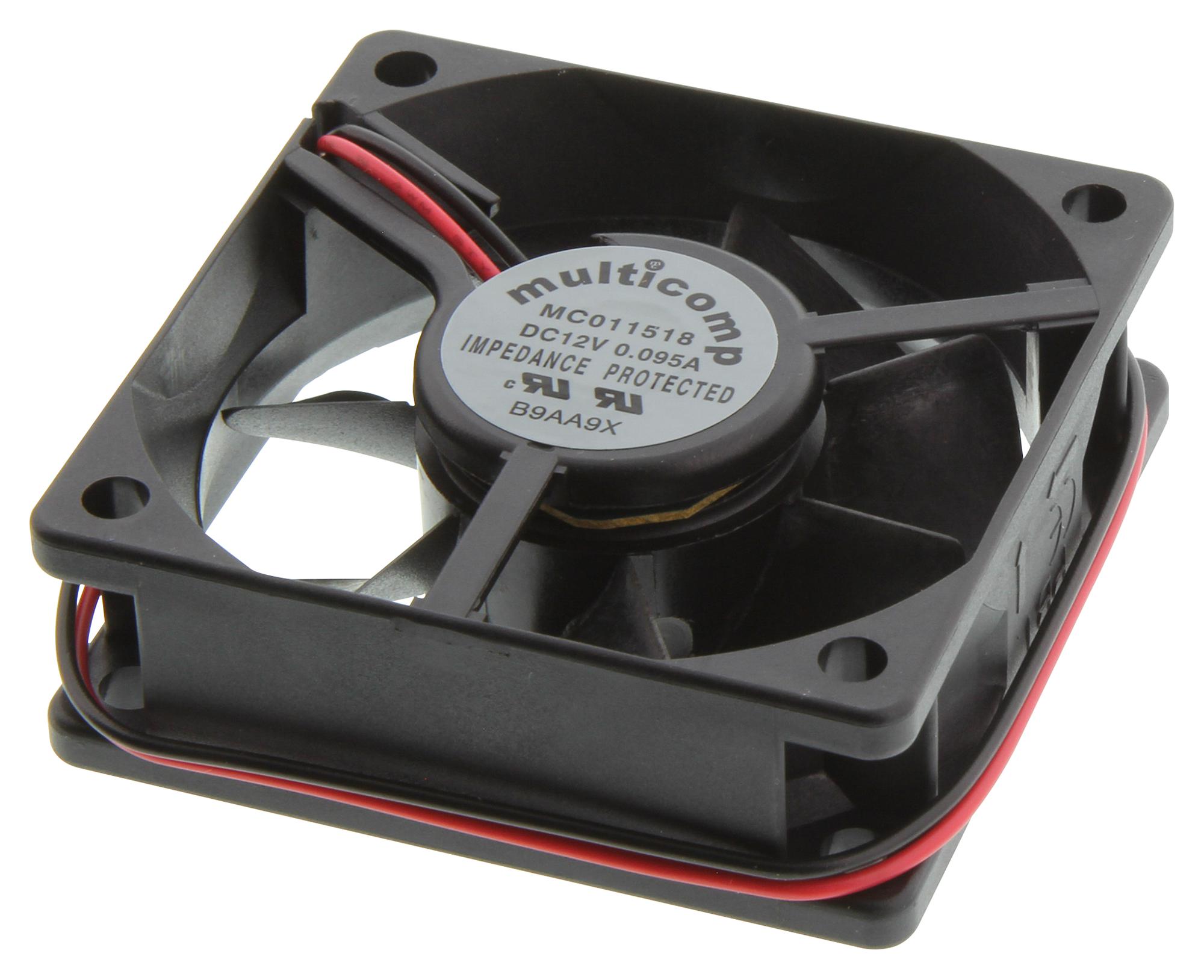 Akasa Series Axial Fan: 60mm x 60mm x 20mm - MC011518