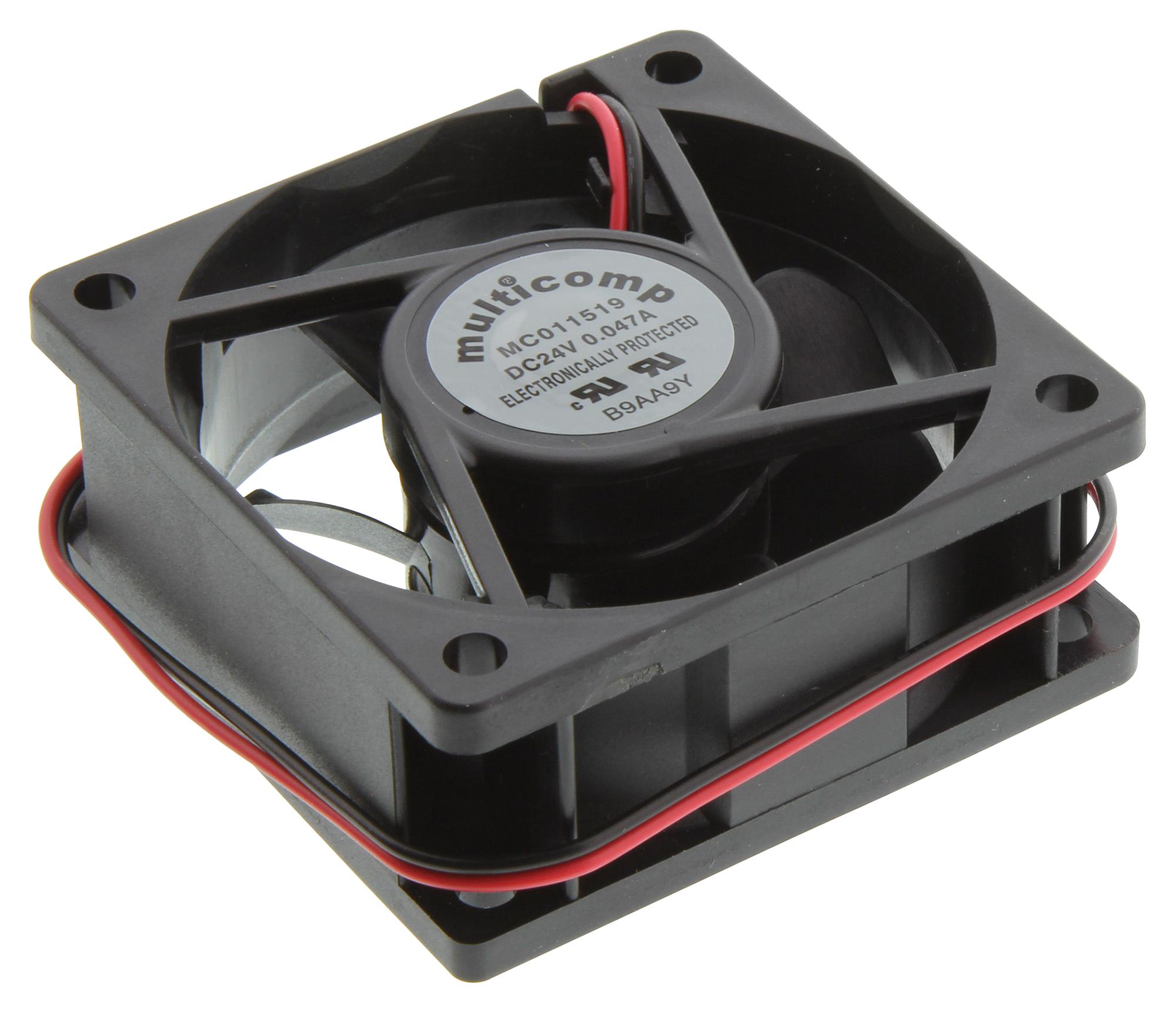 Multicomp Series Axial Fan: 60mm x 60mm x 25mm: MC011519