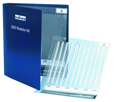 Multicomp Series 0603 Surface Mount Resistor Kit: MC0603WGJE006KIT