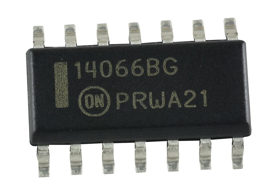 ON Semiconductor Series MC14066 Analog Switch: MC14066BDG