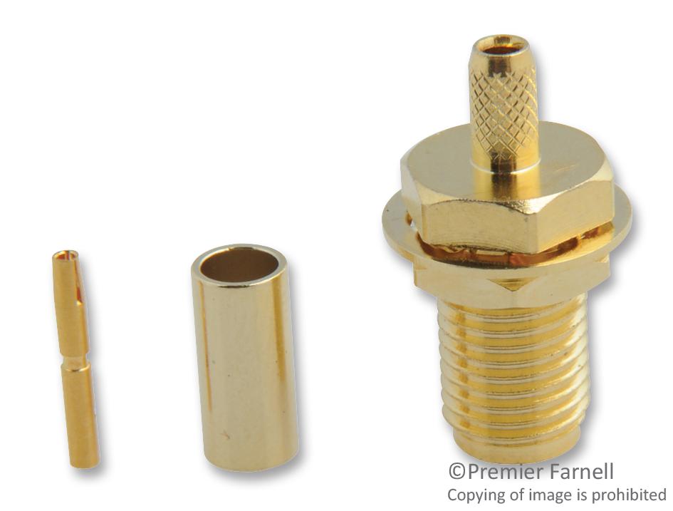 Buy Multicomp SMA Straight Bulkhead Jack Part Number MC23592 Online