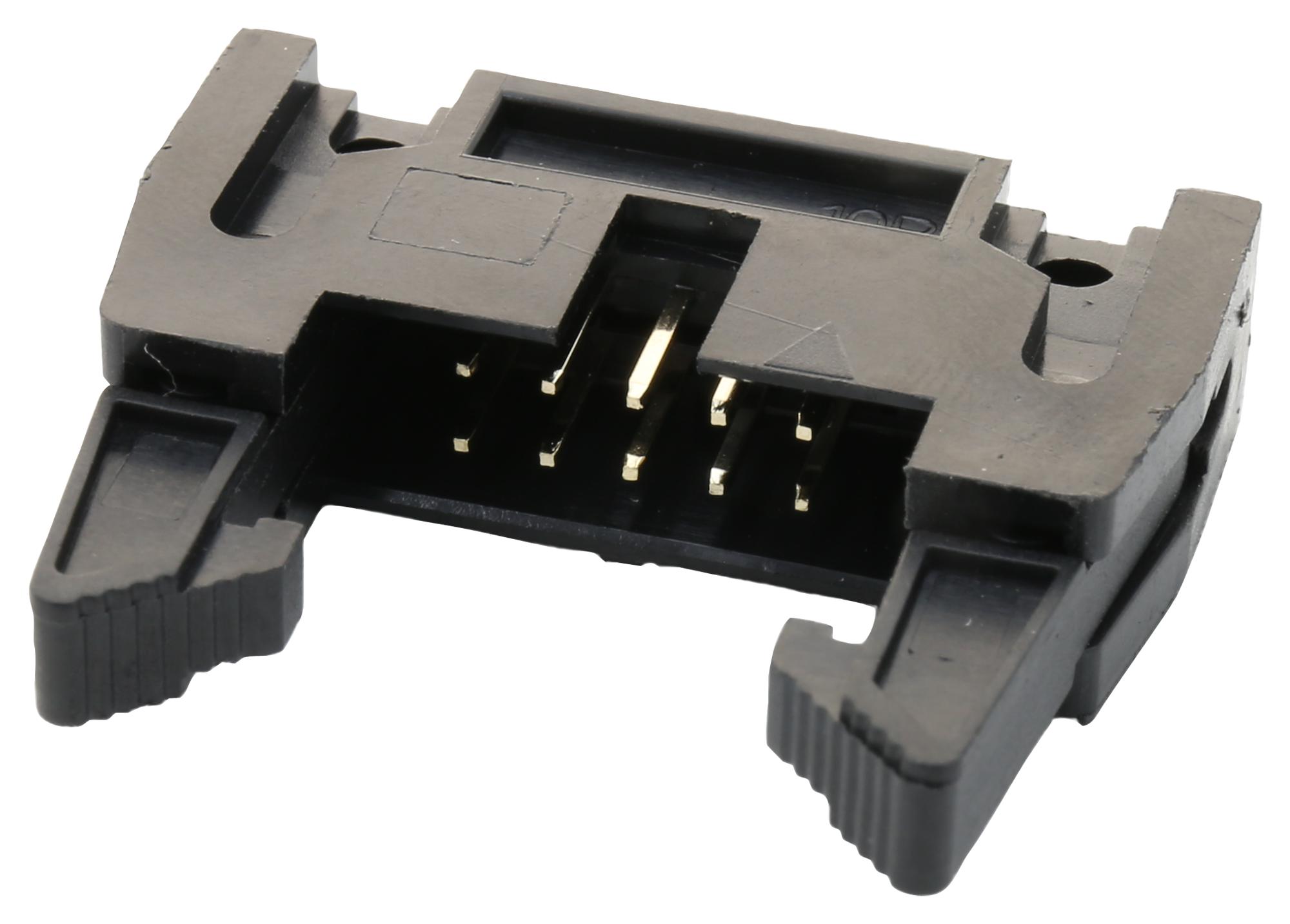 Buy multicomp 2.54mm Shrouded Header with Ejector Part Number MC25410LLSTDIP Online