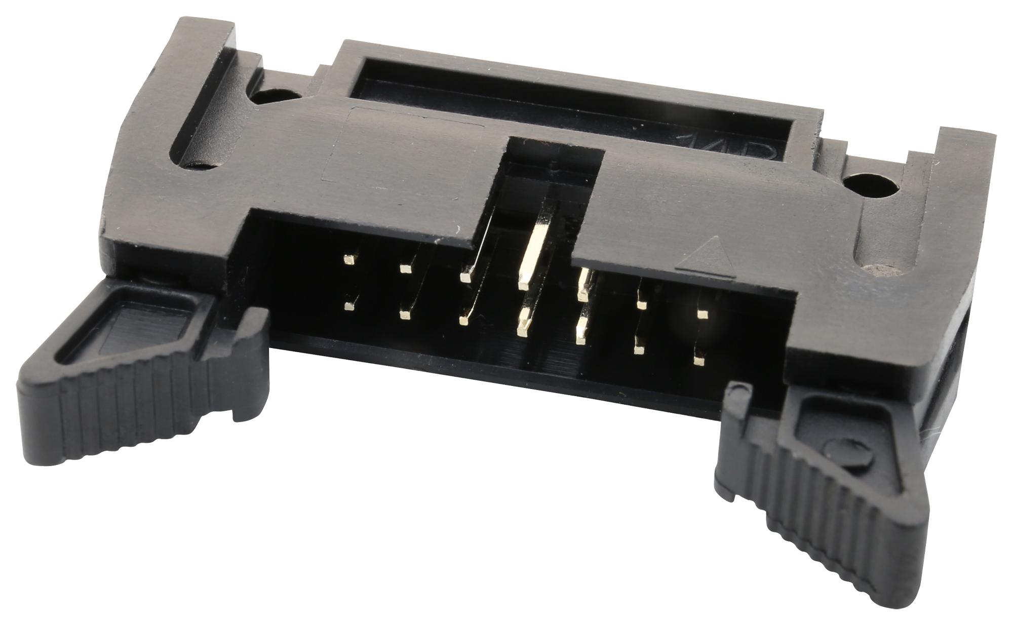 Multicomp Series Double Row 2.54mm Shrouded Header: MC25416SLRADIP