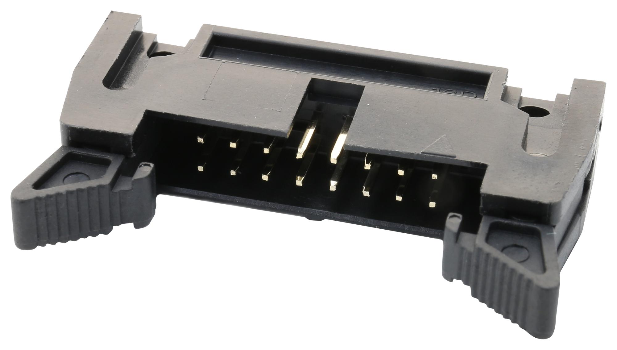 Multicomp Series 2.54mm Shrouded Header with Ejector: MC25426LLSTDIP
