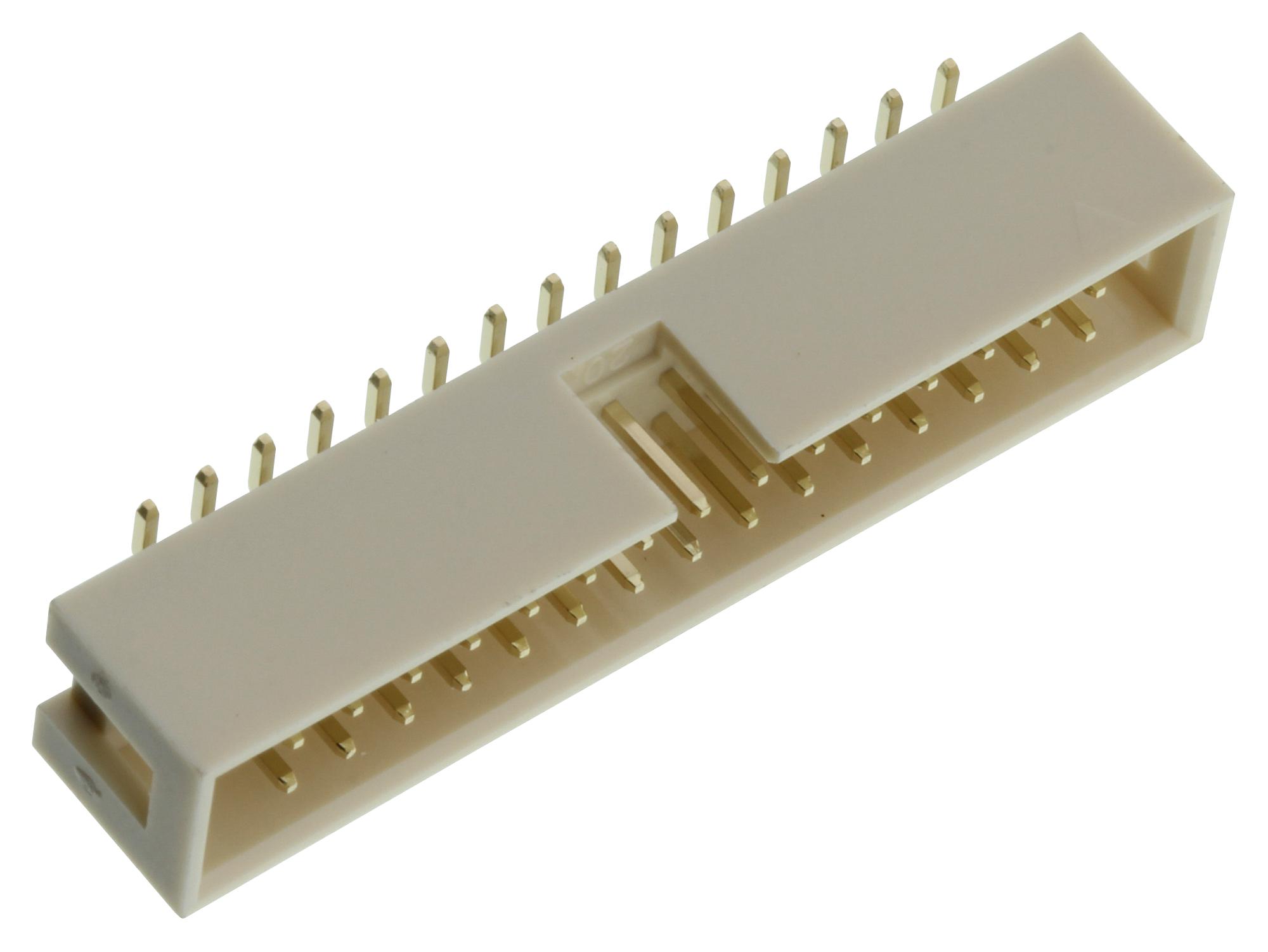 Multicomp Series Vertical 2.54mm Box Header: MC2543000STSMD