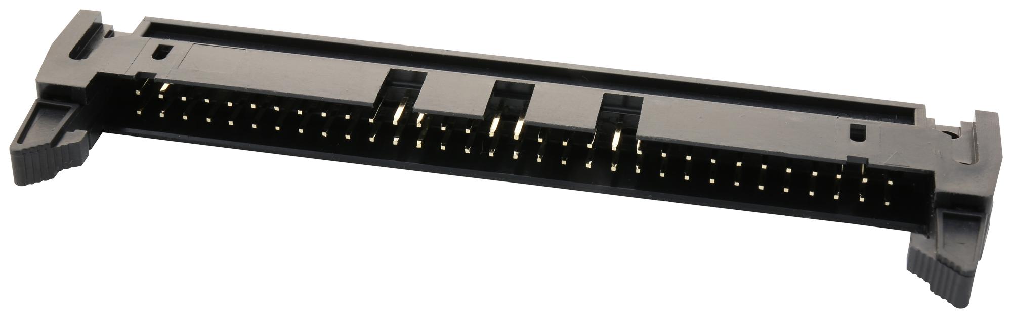 Multicomp Series 2.54mm Shrouded Header: MC25464LLSTDIP