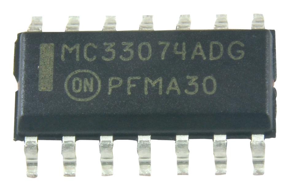 Buy ON Semiconductor Quad Operational Amplifier Part Number MC33074ADR2G Online