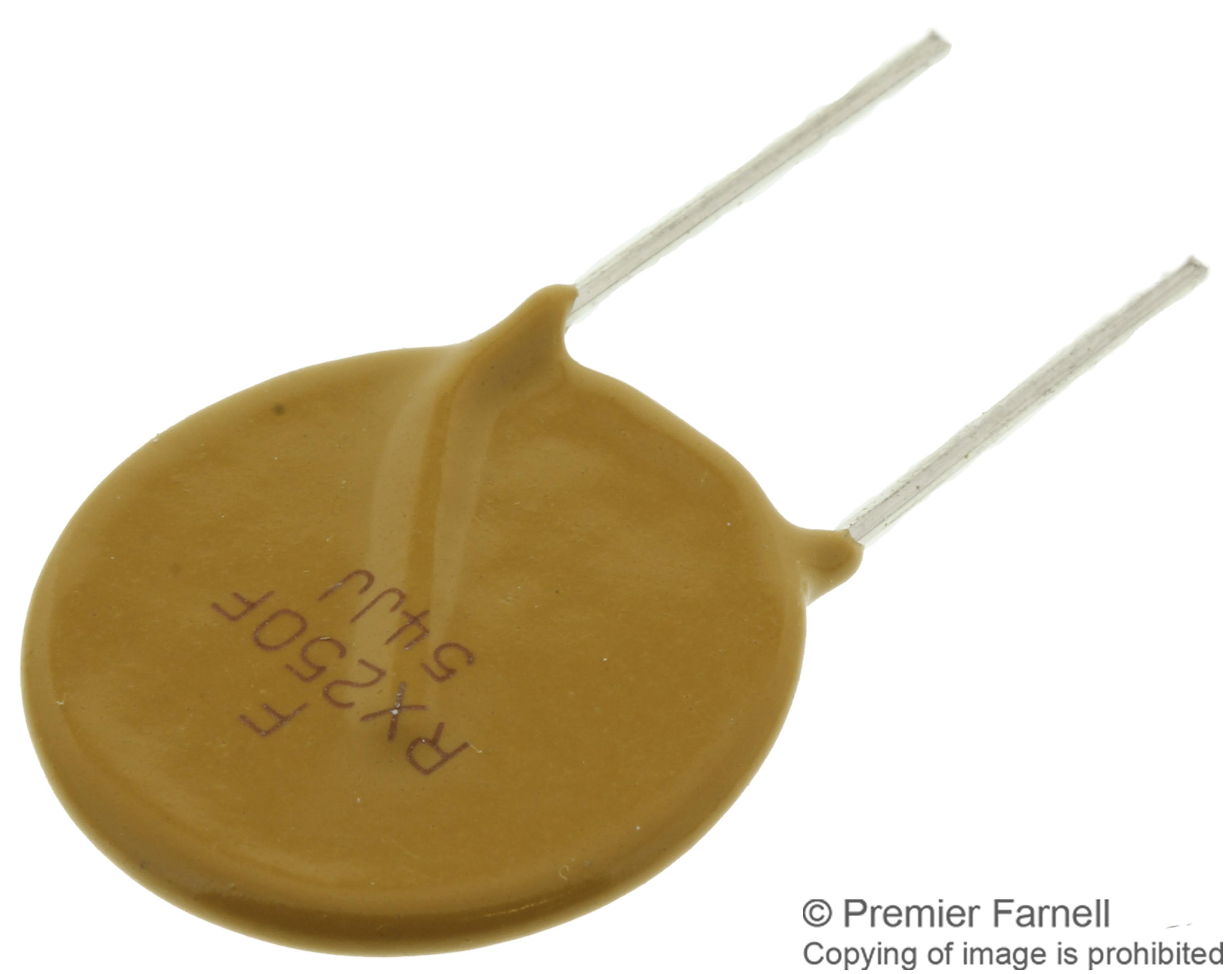 Buy Multicomp Pro Radial Leaded PTC Resettable Fuse Part Number MC36201 Online