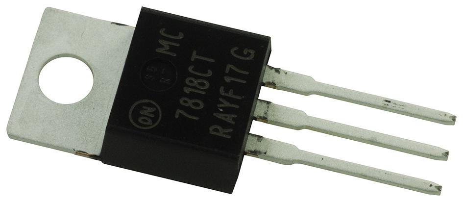 Buy ON Semiconductor MC7818CTG Part Number 18V Fixed Voltage Regulator Online