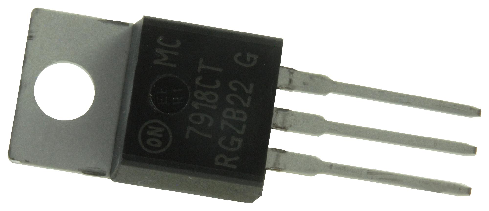 ON Semiconductor MC7918CTG – Reliable -18V Negative Regulator for Industrial Applications