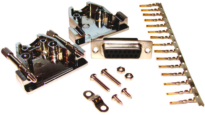 Buy Multicomp D-Sub Connector Part Number MCD8A15FCKIT Online
