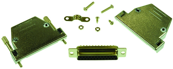 Buy Multicomp 25-Way D-Sub Connector Kit MCD8B25FS-KIT Online