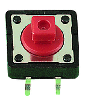 Multicomp Series MCDTS 12mm Tactile Switch: MCDTS21R