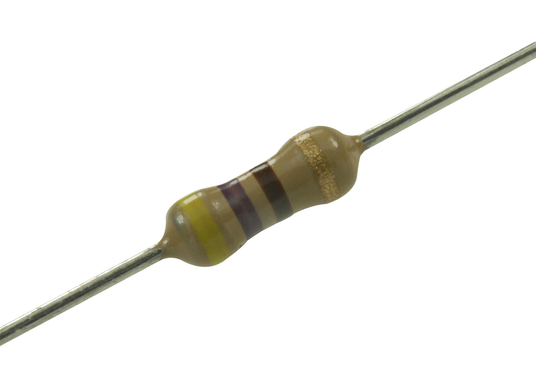 Multicomp Series Carbon Film Resistor 470Ω: Reliable Axial Leaded Part Number MCF025W470R
