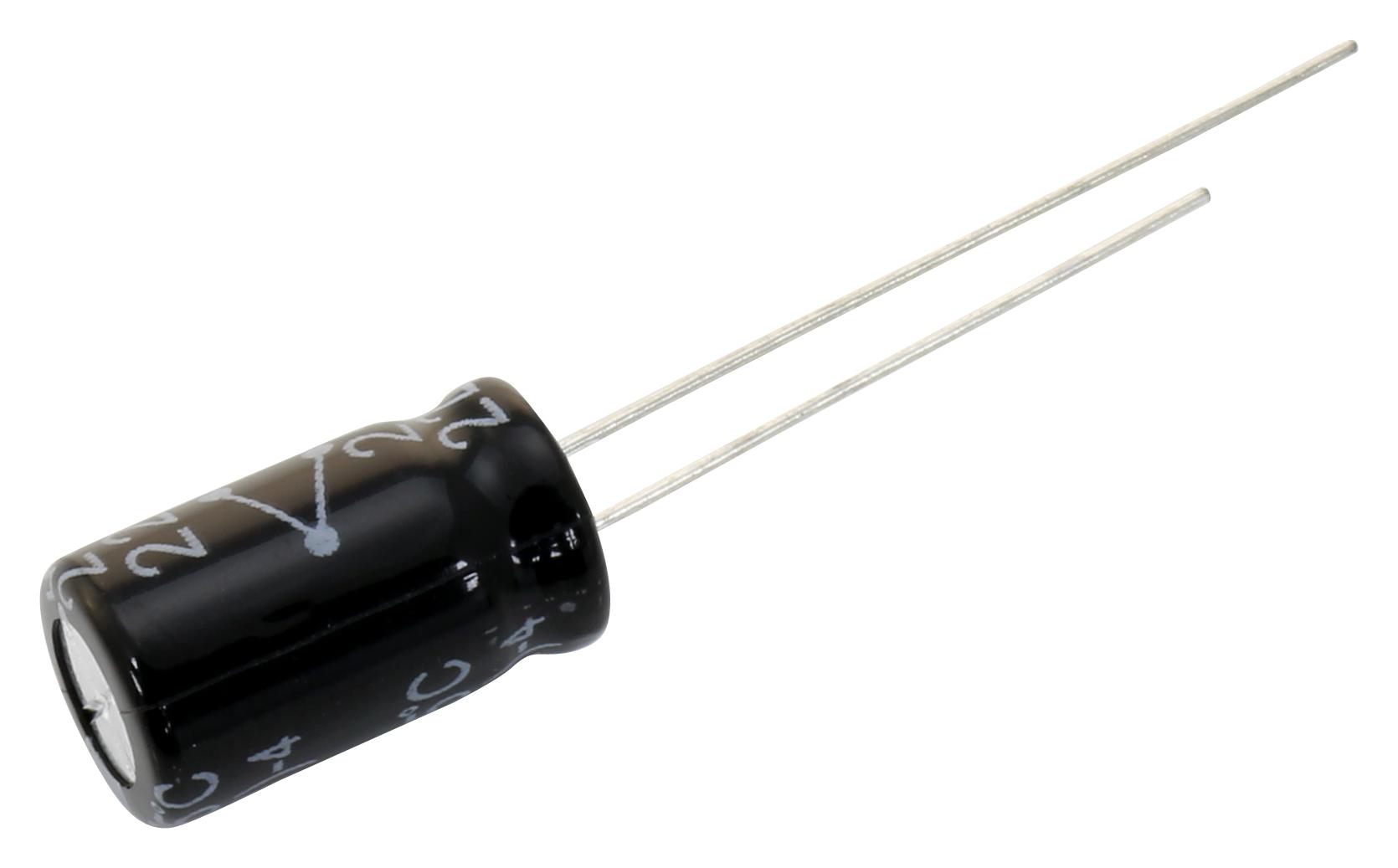 Buy multicomp 16V 100uF Aluminium Electrolytic Capacitor Part Number MCGLR16V107M63X11 Online