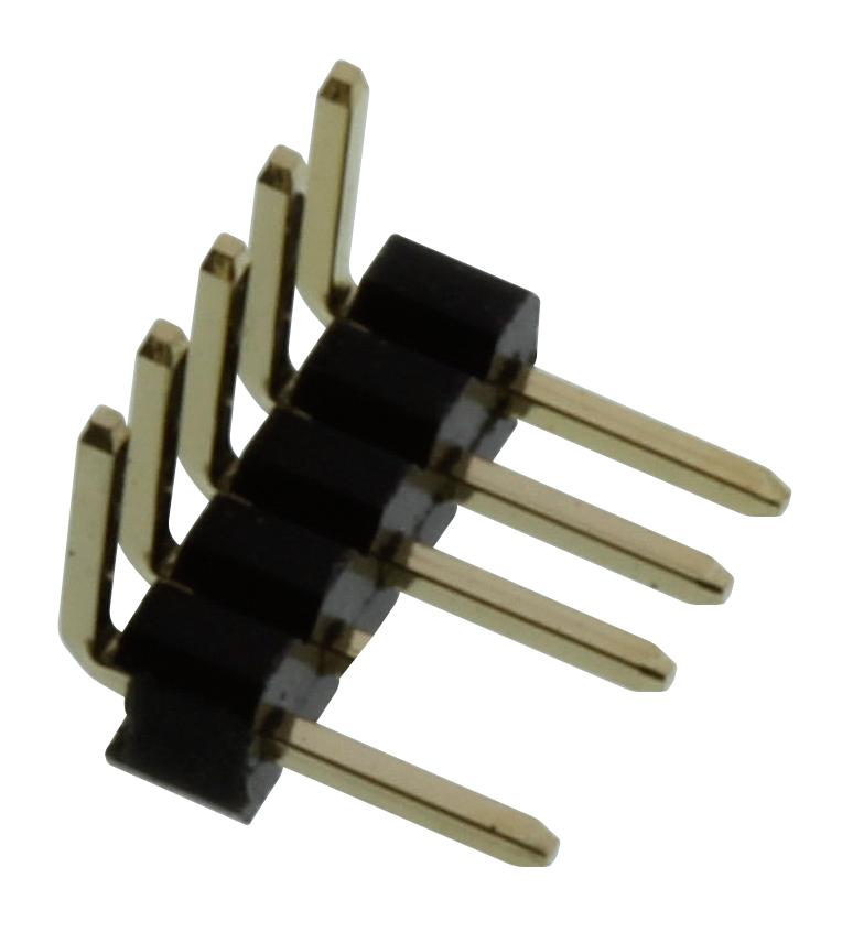 Multicomp Series 1.27mm Pitch Pin Header: MCHRT1S05G