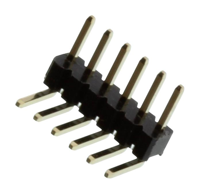 Multicomp Series R/A 1.27mm 6Pos: MCHRT1S06G