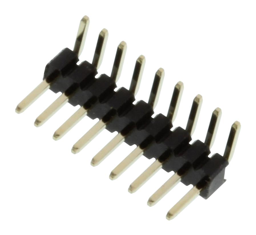 Buy multicomp right-angle 1.27mm Header Part Number MCHRT1S09G Online