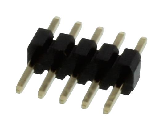 Multicomp 1.27mm 5POS Vertical Through Hole Header – Reliable PCB Connector for Industrial Applications