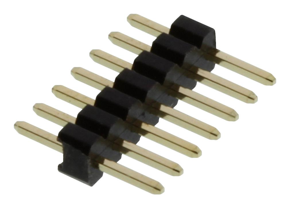 multicomp 1.27mm Pitch Vertical Through Hole Header – Reliable Electrical Connectors for Industrial Applications