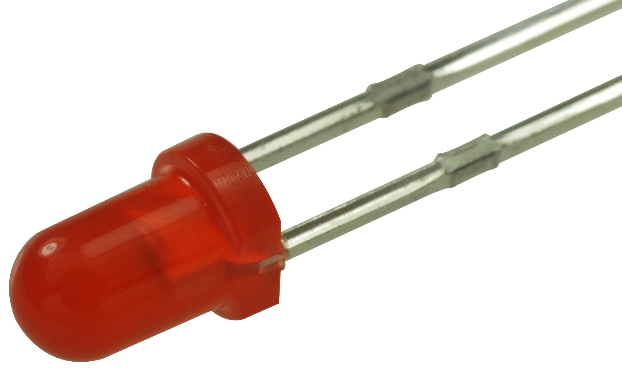 Multicomp Series 3mm Red LED Lamp: MCL034MD