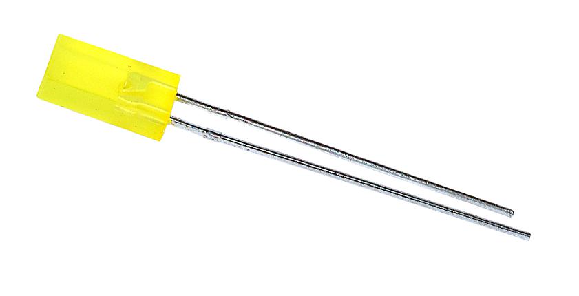 Buy MultiComp Pro Yellow Rectangular LED Part Number MCL453YD Online