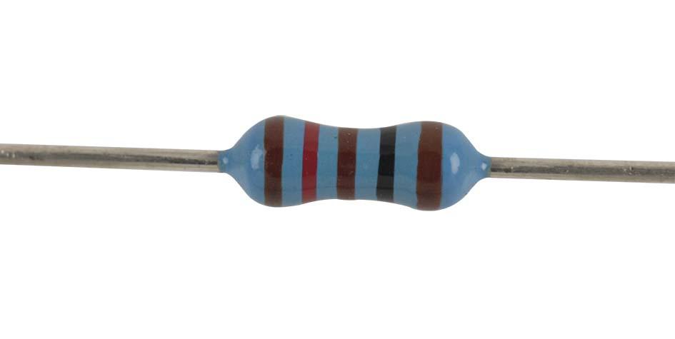 Multicomp Series MCMF Metal Film Resistor Precision Component: MCMF0W4FF1210A50