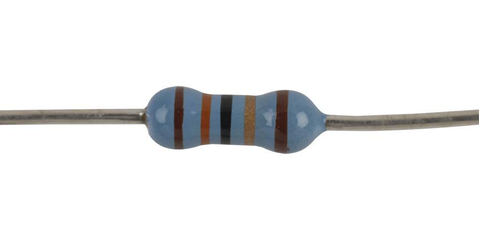 MultiComp Series MCMF0W4 Metal Film Resistor: MCMF0W4FF130JA50