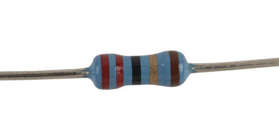 Multicomp Series MCMF Metal Film Resistor: MCMF0W4FF220JA50
