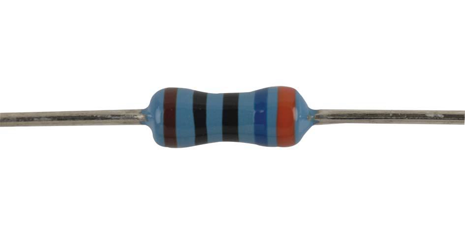 Multicomp Series MCMF Metal Film Resistor 0.25W: MCMF0W4FF3600A50
