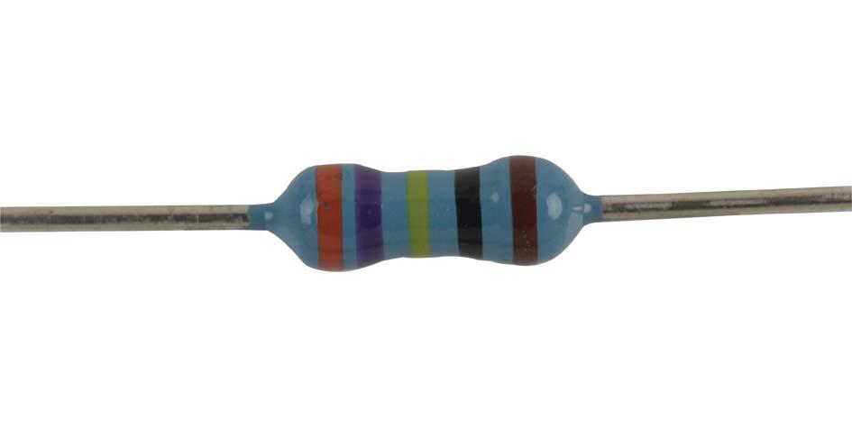 Buy Multicomp Metal Film Fixed Resistor Part Number MCMF0W4FF3740A50 Online