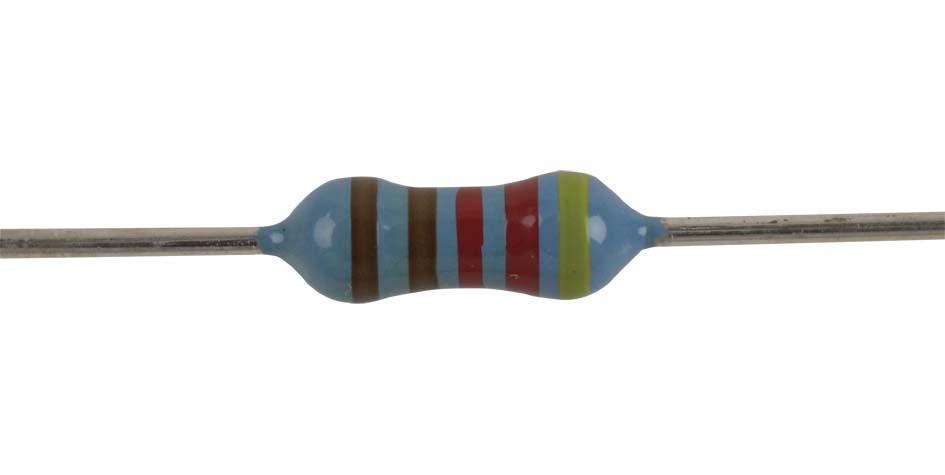 Multicomp Series MCMF Metal Film Fixed Resistor: MCMF0W4FF4221A50