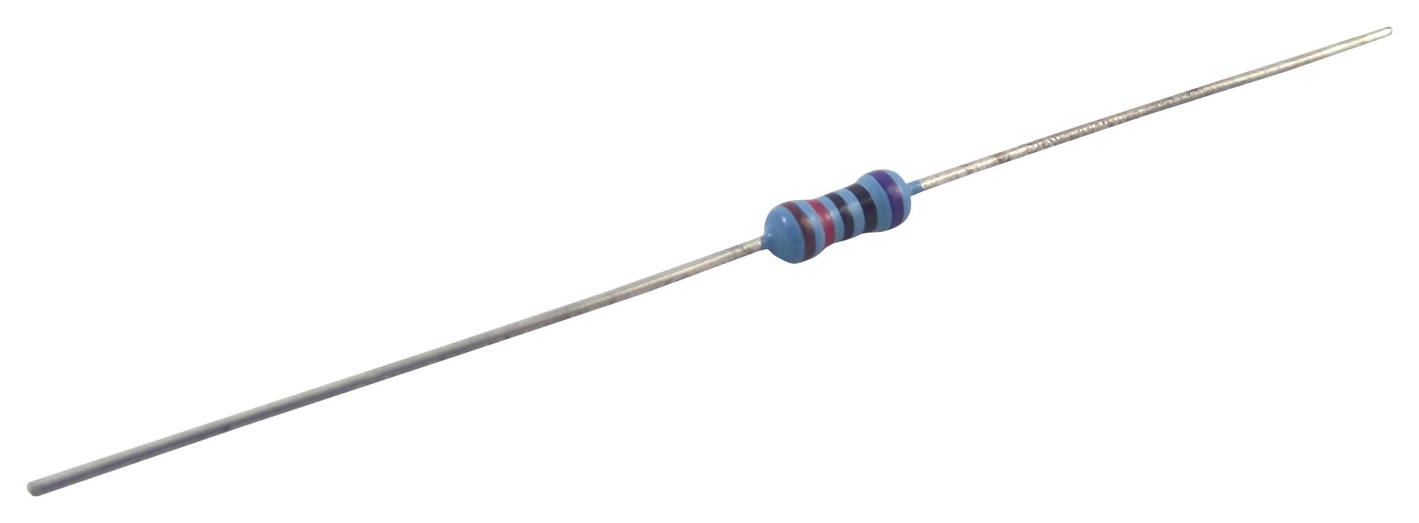Multicomp Series 0.25W Low Noise Metal Film Resistor: MCMF0W4BB1200A50