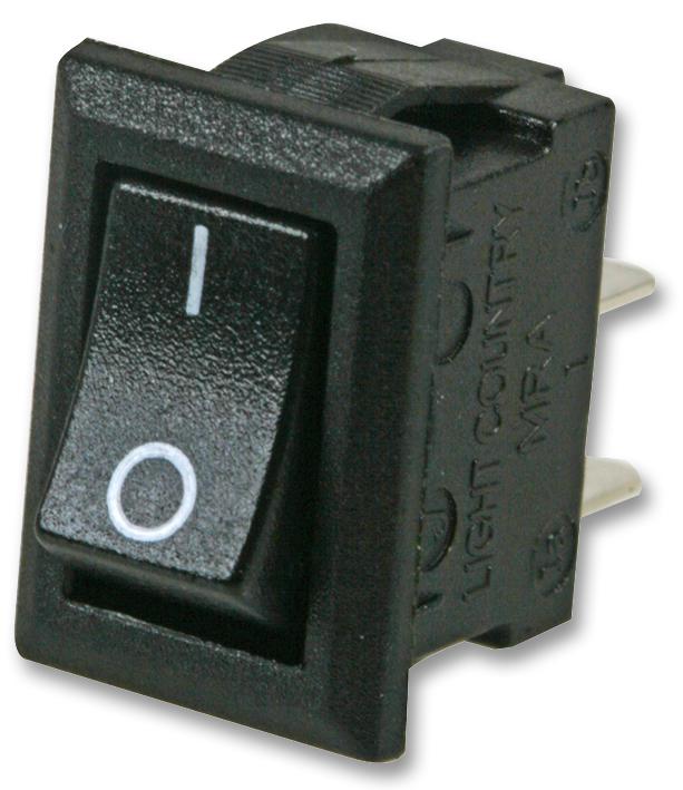 Premier Series Switches Non-Illuminated Rectangular SPST: MCMRA1KKFTC