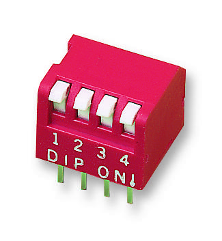 Multicomp Series Piano DIP Switch: MCNDP04V