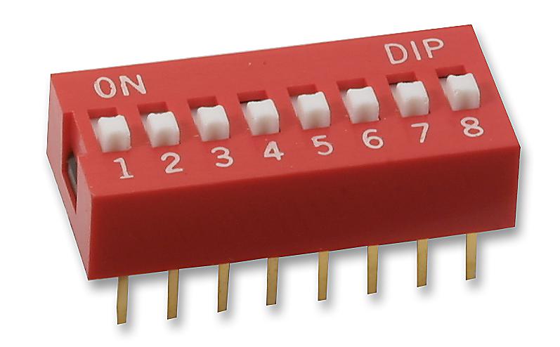 Multicomp Series Slide Switch: MCNDS-08V