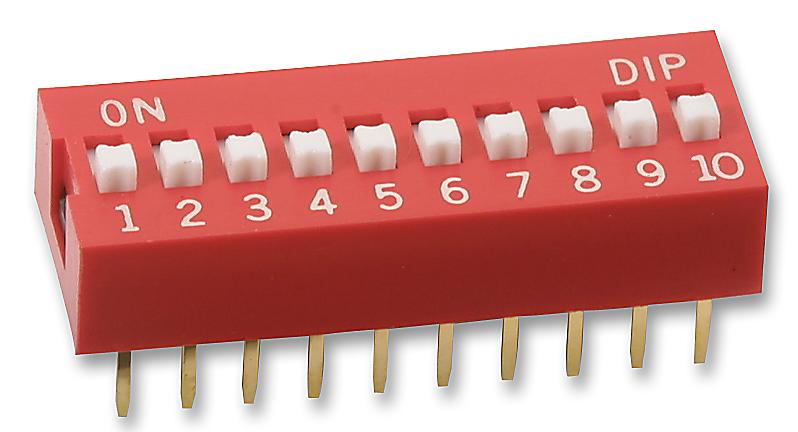 Multicomp Series Slide DIP Switch: MCNDS10V
