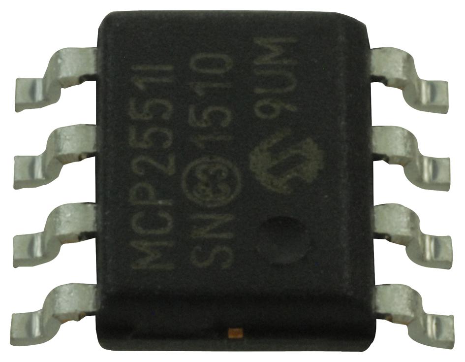 Buy MICROCHIP MCP2551 High-Speed CAN Transceiver Part Number MCP2551ISN Online
