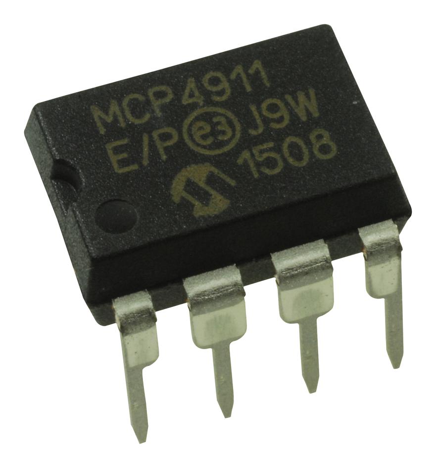 Microchip Series MCP49xx Digital-Analog Converter: MCP4911EP