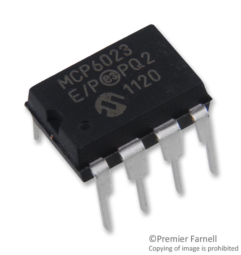 Microchip Series MCP6023 High-Speed Op Amp: MCP6023EP