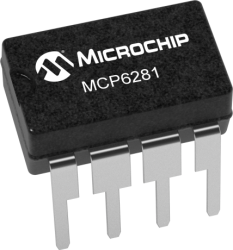 Microchip Series MCP Family: 5 MHz Rail-to-Rail Op Amp: MCP6281EP