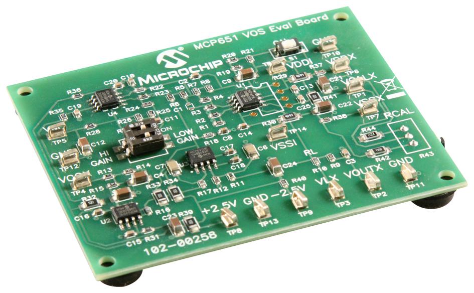 Microchip MCP651EV – Reliable Offset Measurement for Industrial Applications