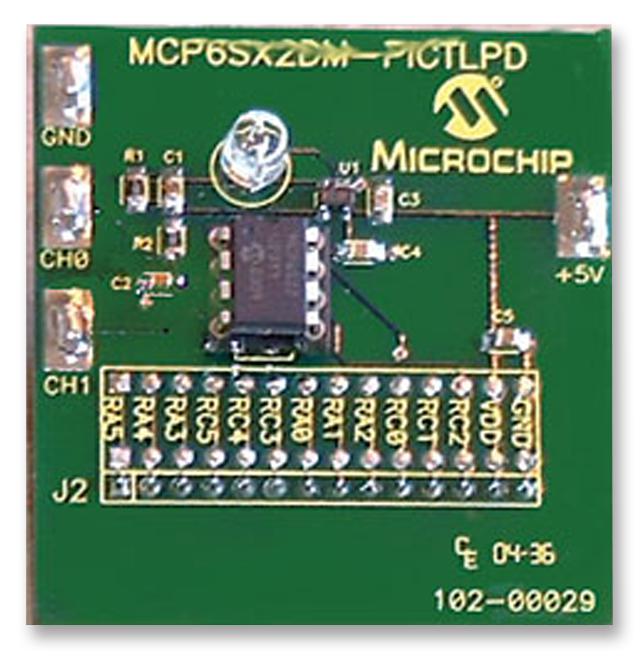 Buy Microchip Photodiode PGA Part Number MCP6SX2DMPCTLPD Online