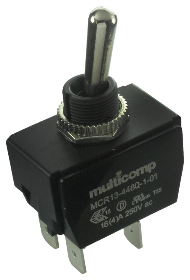 multicomp Series Industrial Toggle Switch: MCR13-448Q-1-01