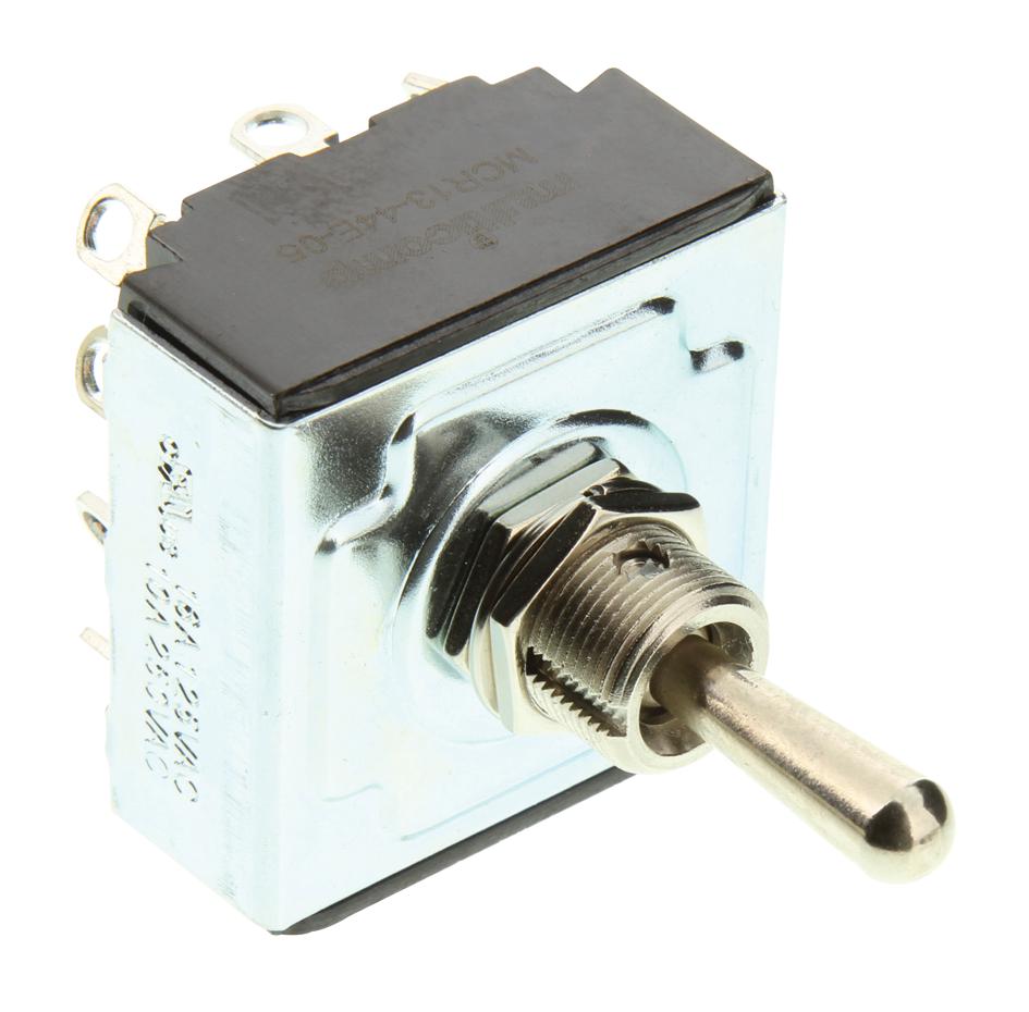 multicomp® MCR13-44E-05 – Reliable Industrial Toggle Switch for Panel Mounting
